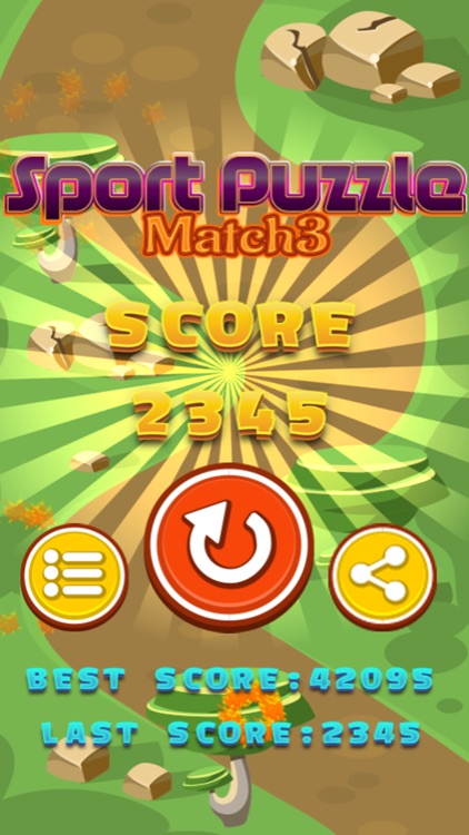 Sport Ball Puzzle Match 3 for Teens
