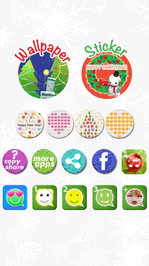 Christmas Day - Stickers, Emoji Art, Wallpaper(圖3)-速報App