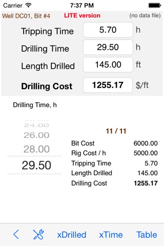 Drilling Co$t (Lite) screenshot 3