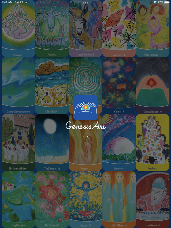 Screenshot #4 pour Genesis Art Cards