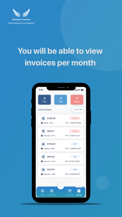 MobileMerch Store Screenshot