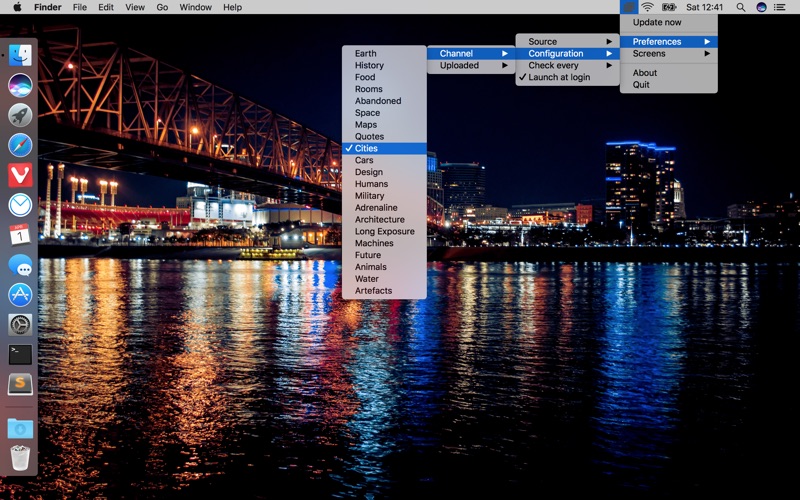 Screenshot #1 pour PrettyScreenApp - downloads wallpapers for you