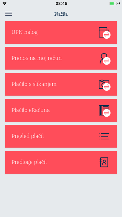 Addiko Mobile Slovenija Screenshot