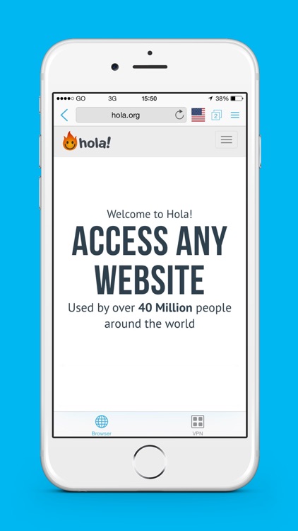 Hola Privacy VPN App & Browser screenshot-3