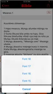 Biblia ya Kiswahili screenshot #4 for iPhone