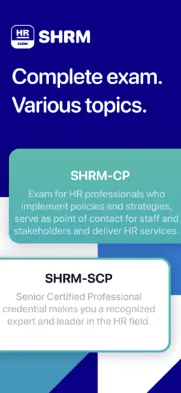 Game screenshot SHRM Exam Prep mod apk
