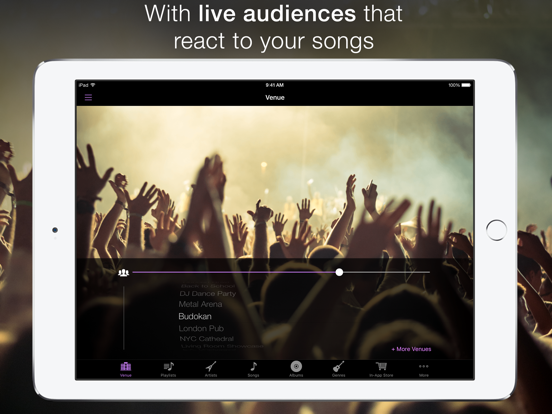 Screenshot #2 for LiveTunes - Concert FX Player