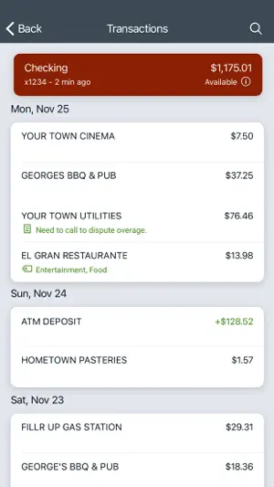 CS Bank Mobile screenshot 4