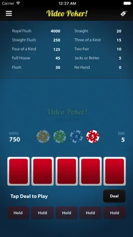 Game screenshot Video Poker! apk
