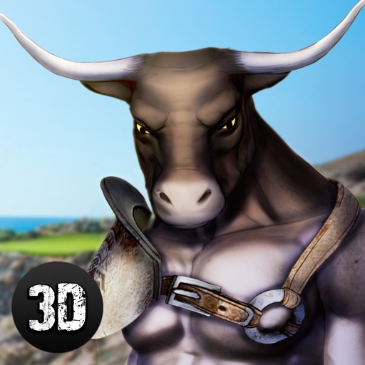 Minotaur Labyrinth: Human Attack Simulator 3D