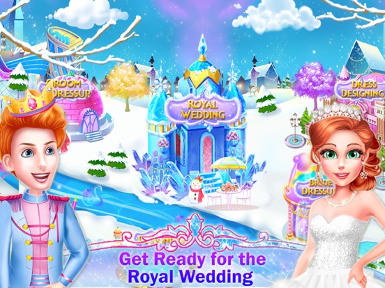 Screenshot #6 pour Jour de mariage Princesse de glace Filles Jeu
