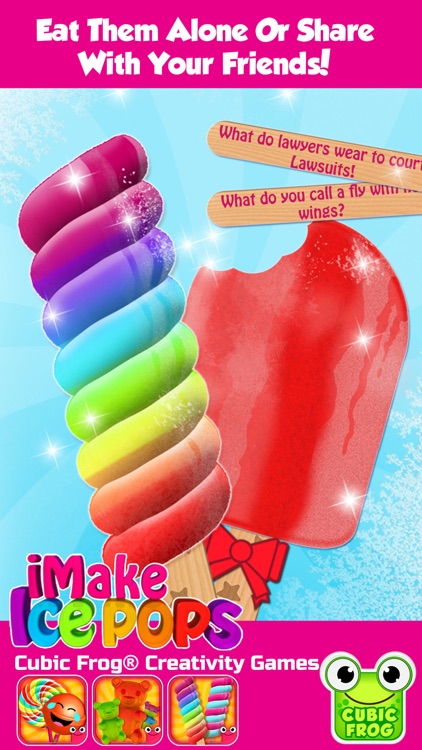 Ice Cream Maker Kitchen Games-iMake IcePops screenshot-4