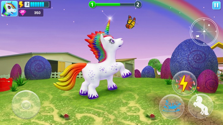 Baby Unicorn: Simulator Games screenshot-0