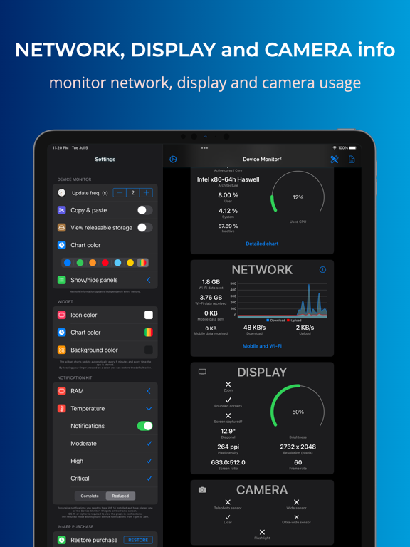 Screenshot #6 pour Device Monitor²