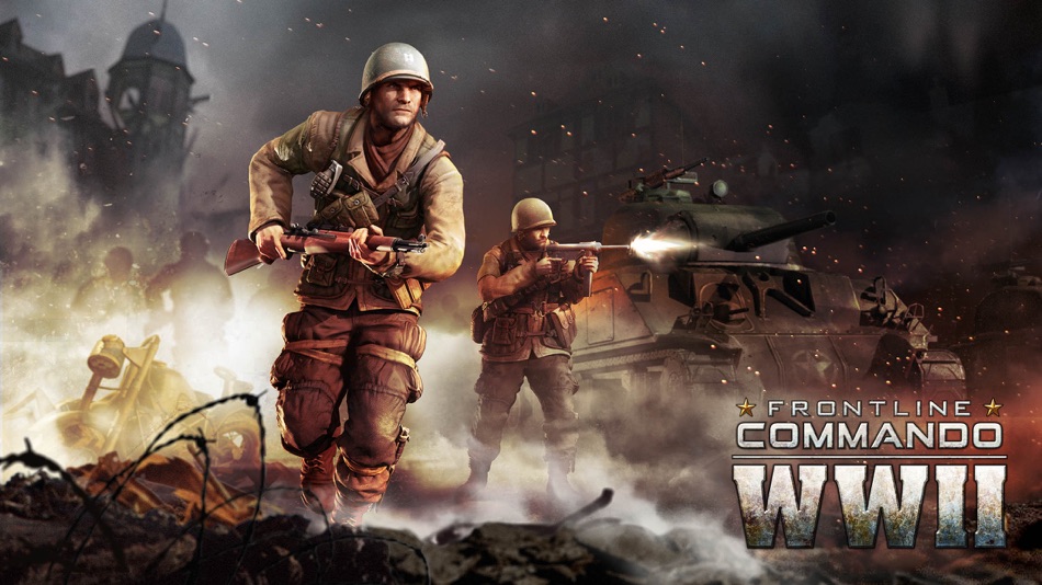 #5. Frontline Commando: WW2 Shooter (iOS) Podle: Glu Games LLC