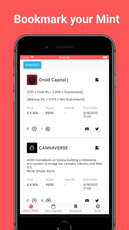 Game screenshot Mica - Solana Mint Calendar apk