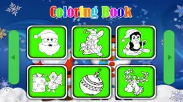 Game screenshot Santa claus and christmas photos coloring book apk