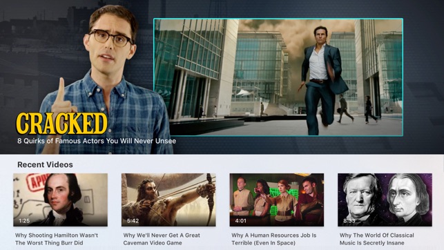 Cracked TV: