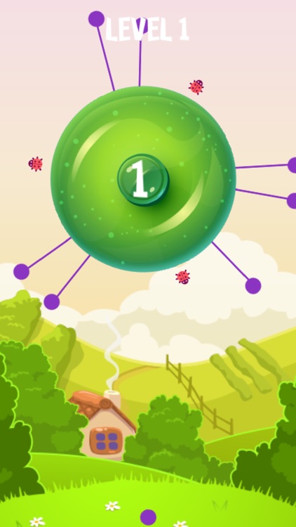 Stick Pin Circle ~ Don't Shoot the Ladybug