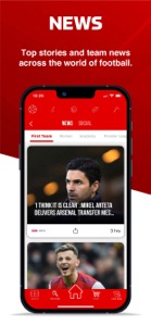 Gunners - Live Scores & News screenshot #1 for iPhone