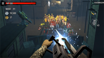 Zombie Hunter D-Day Screenshot