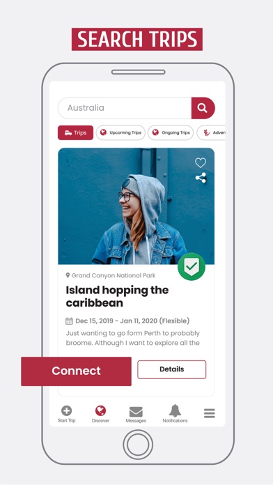 GAFFL - Find A Travel Buddy Screenshot