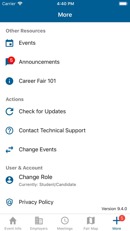 Careers Fair Plus screenshot 10 of 10