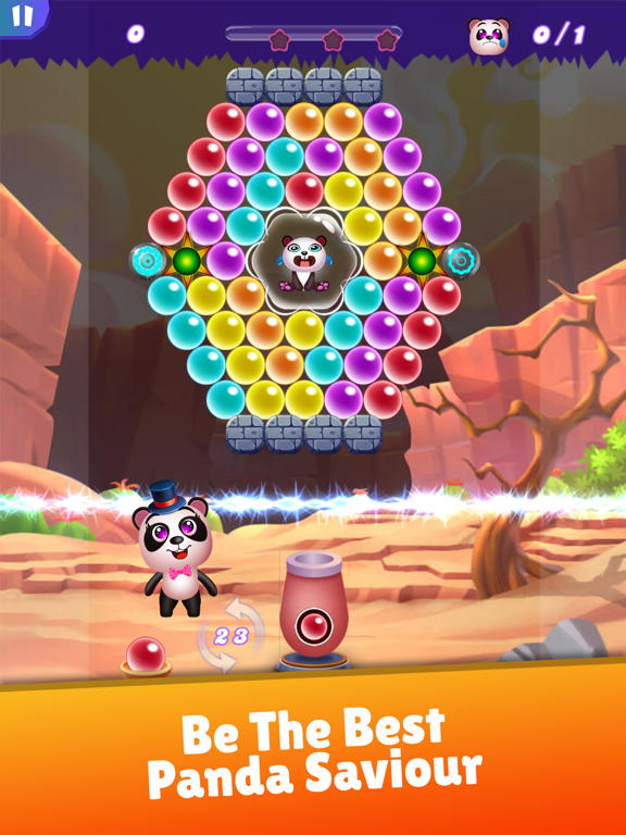 Screenshot #6 pour Bubble Shooter : Panda Legend