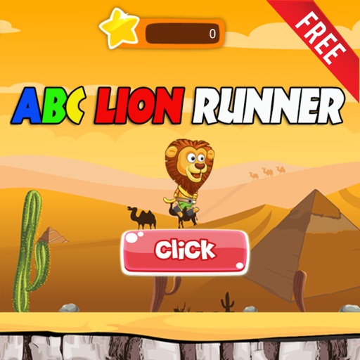 ABC Learning Runner - Lion the King of the Jungle iOS App