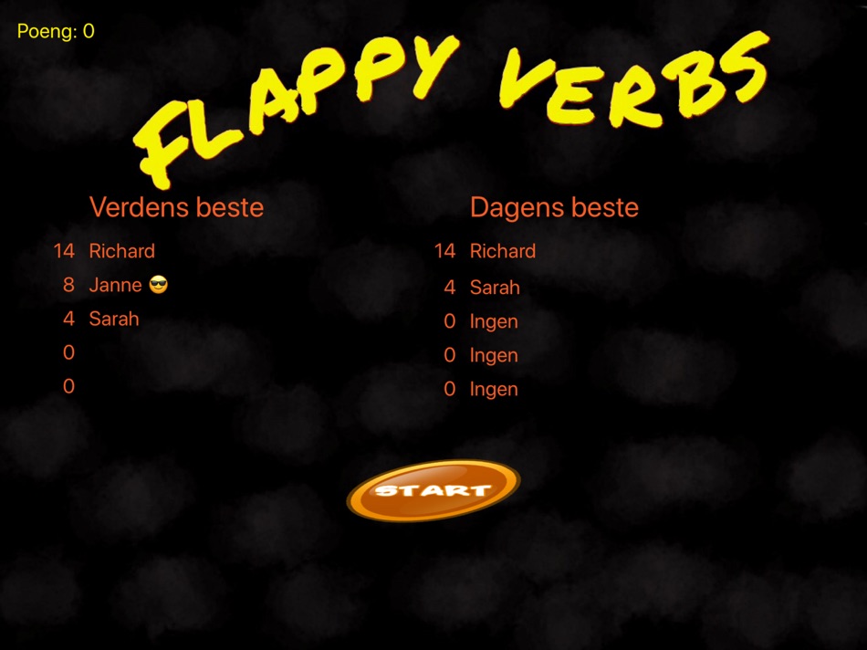 #3. Flappy verb (iOS) 由: Kjartan Leine