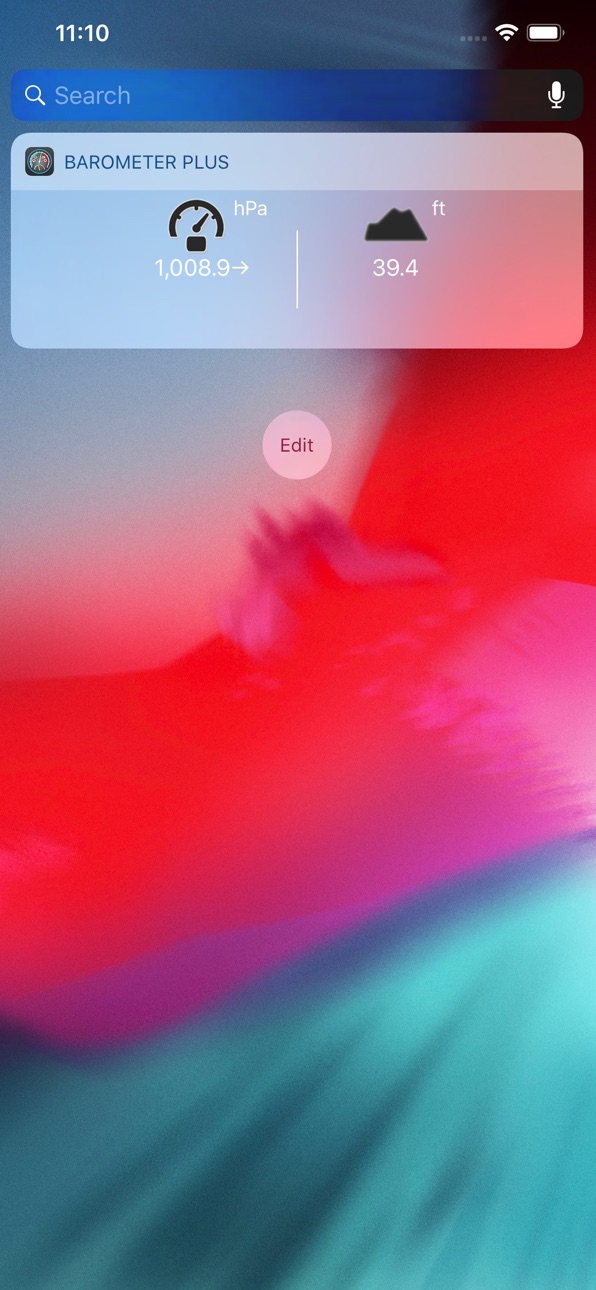 iPhone screenshot