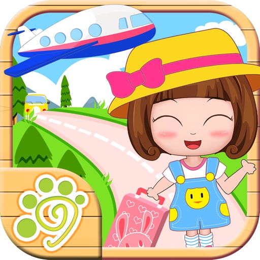 Bella's travel world journey icon