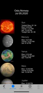 Moon Phase & Sun Rise/Set screenshot #2 for iPhone