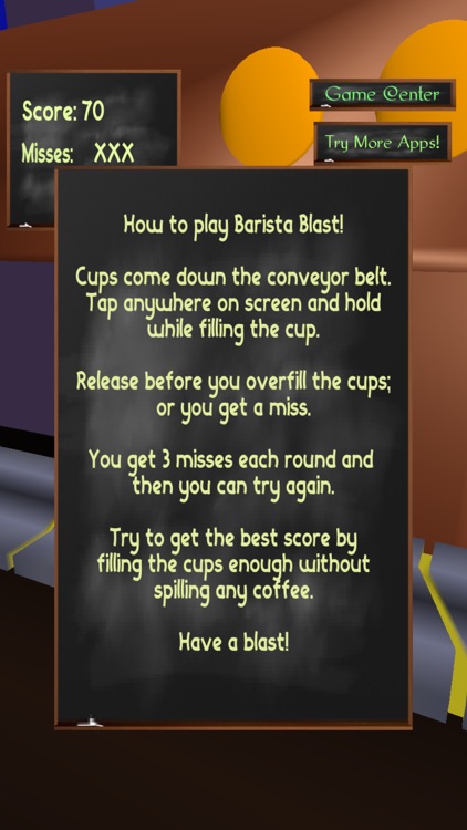 Barista Blast!