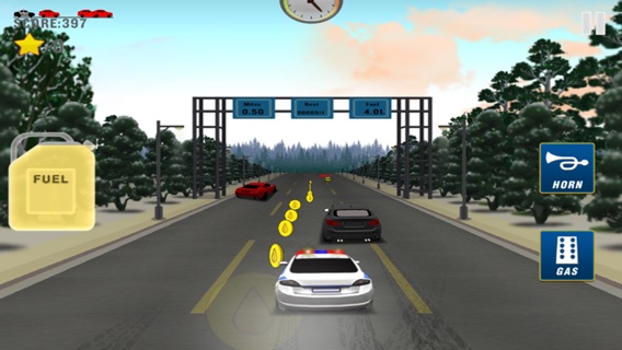 Police Car Chaseのおすすめ画像2