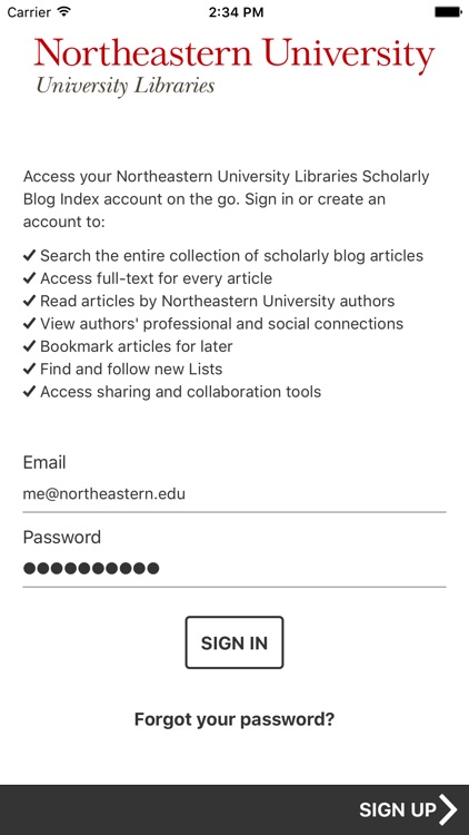 Northeastern University Libraries Scholarly Blogs