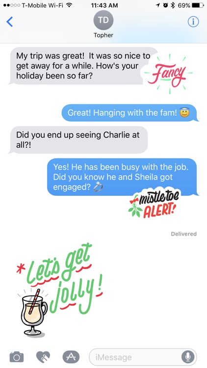 Treat Holiday Stickers screenshot-4