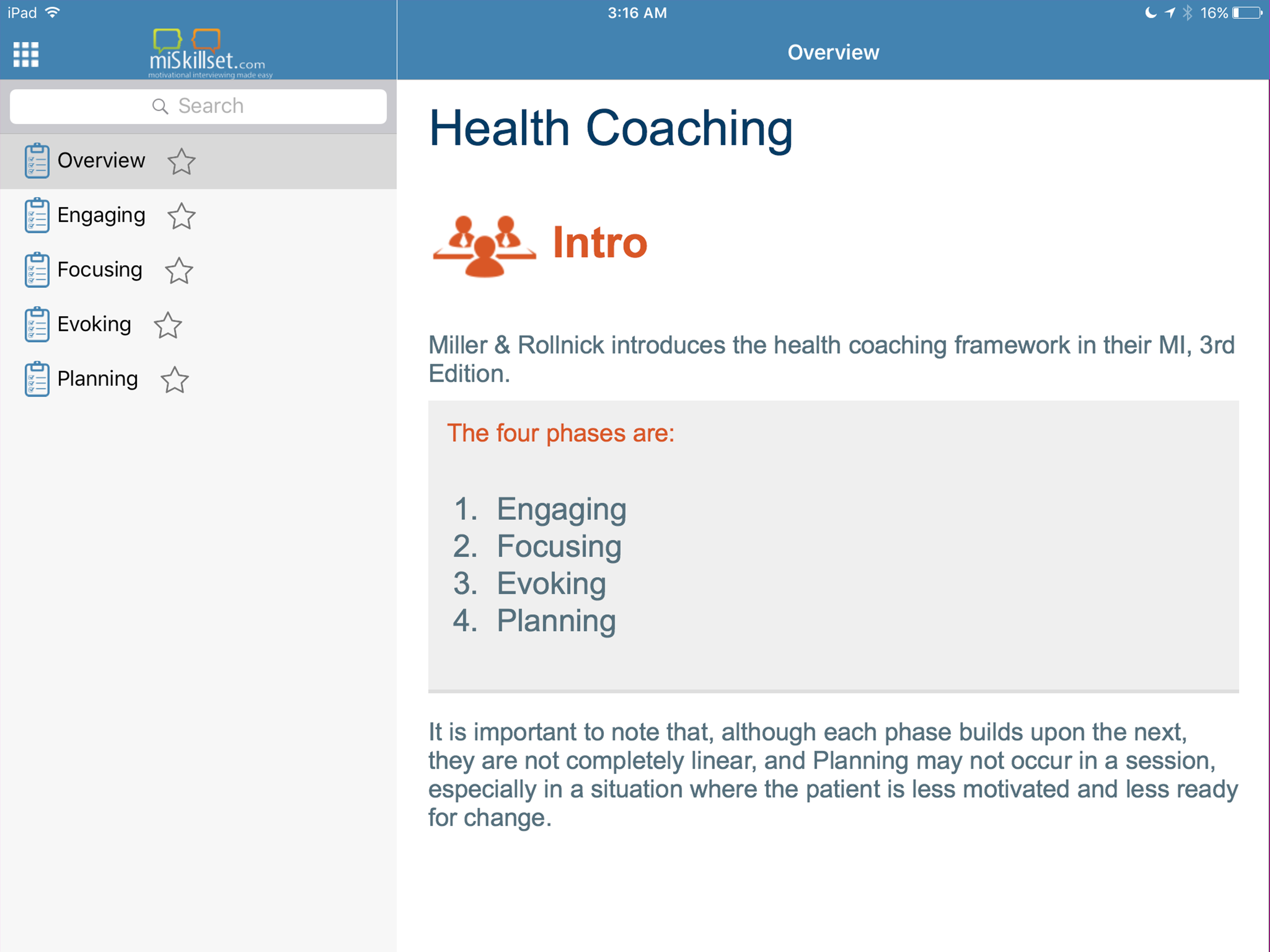 Motivational Interviewing Skills for Health Care