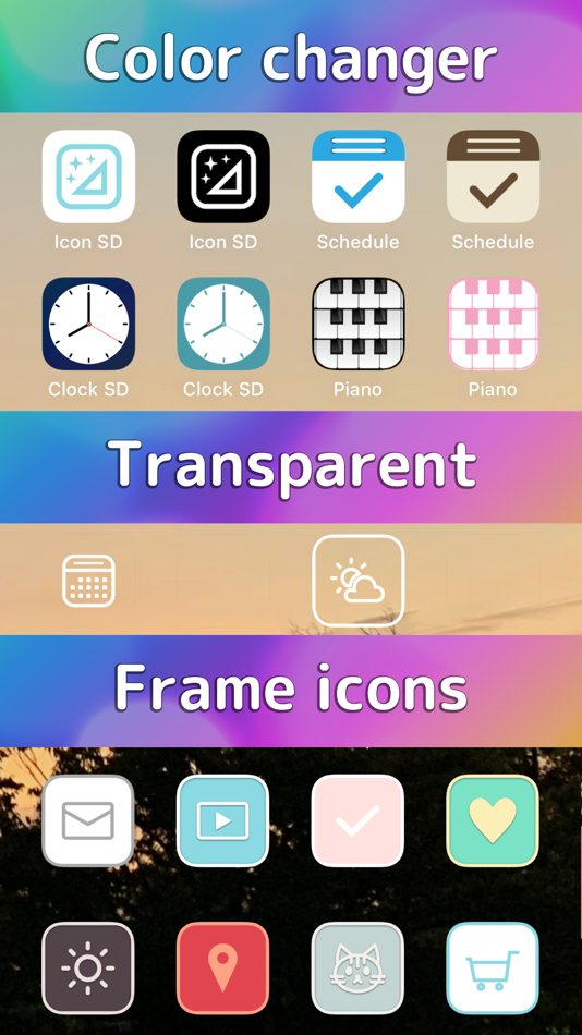 #3. Icon SD for custom home screen (iOS) Podle: Daisuke Suzuki