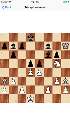 Chess puzzles! screenshot 1