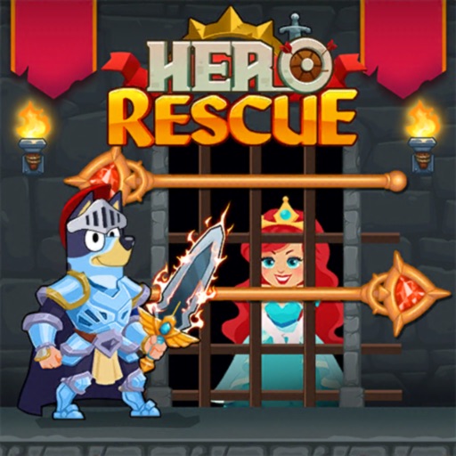 Hero Bluey Rescue Icon