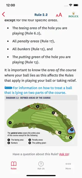 Game screenshot The Official Rules of Golf apk