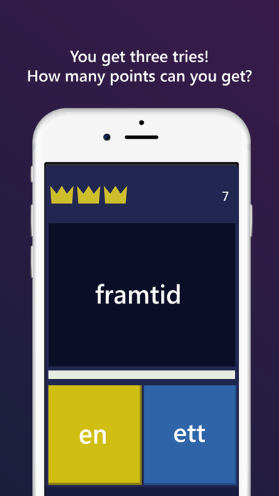 En or Ett - Learn Swedish Screenshot