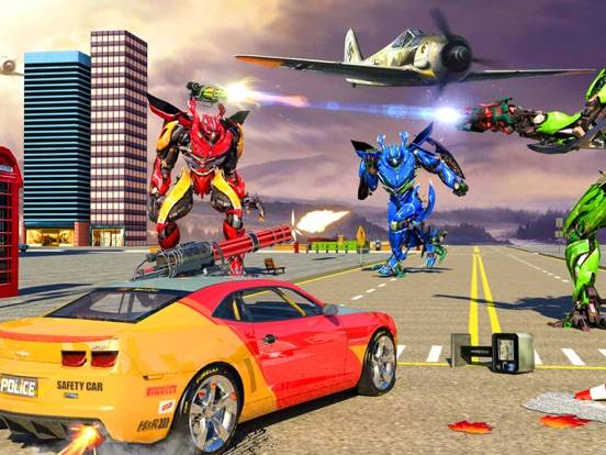 Screenshot #4 pour Super Robot Hero City Police