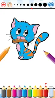 dog & cat coloring book - all in 1 animals drawing iphone screenshot 1