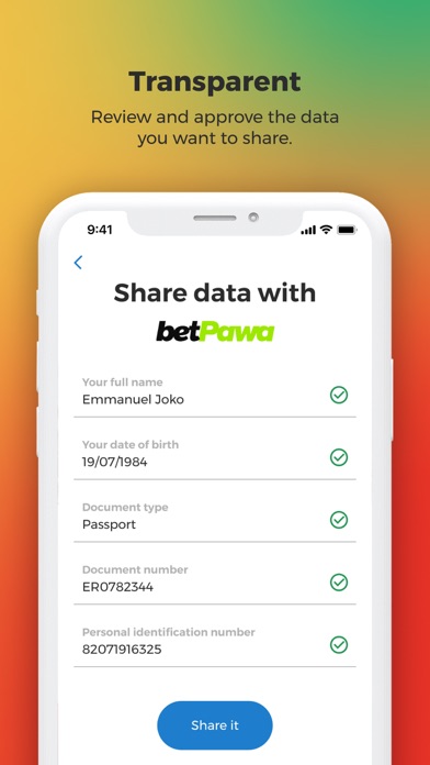 pawaPass Screenshot