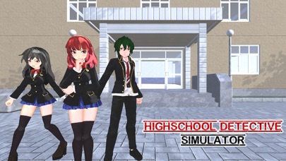 Anime High School Detective 3D Screenshot