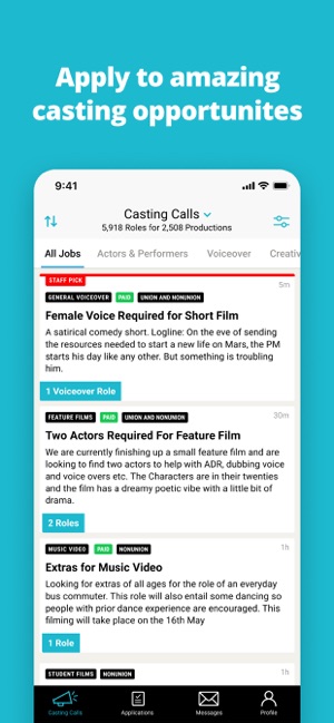 StarNow Audition Finder on the App Store
