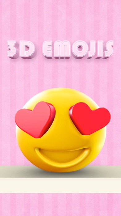 Screenshot #1 pour 3D Emojis - 3D Animated Emoji Stickers