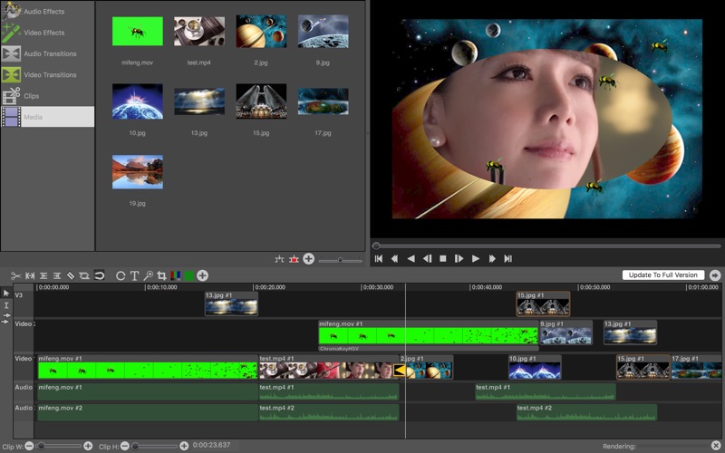 Screenshot #1 pour Video Editor Robot Lite